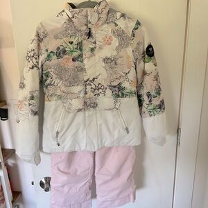 Obermeyer kids youth ski set!